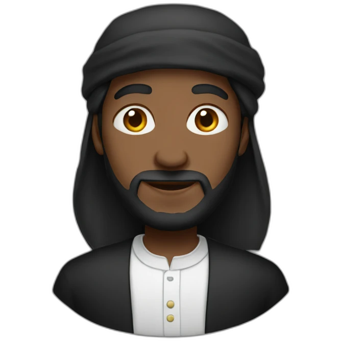 black halal jew emoji