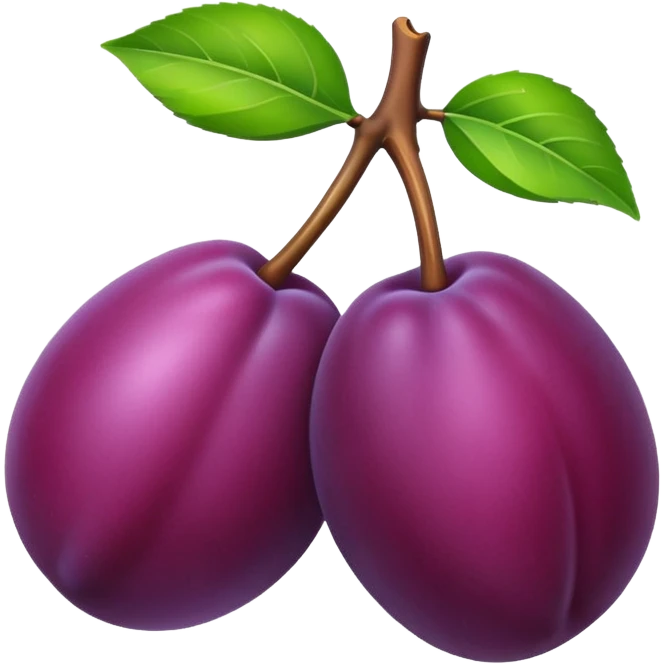 plum emoji