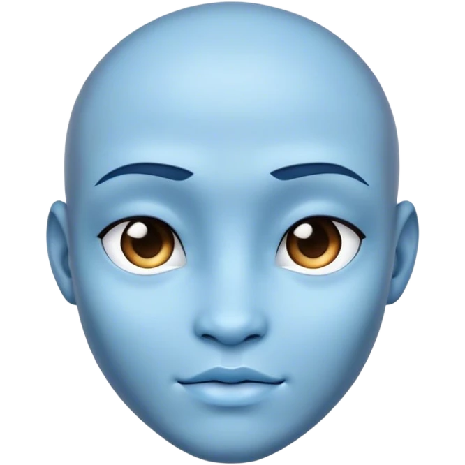 avatar blu emoji