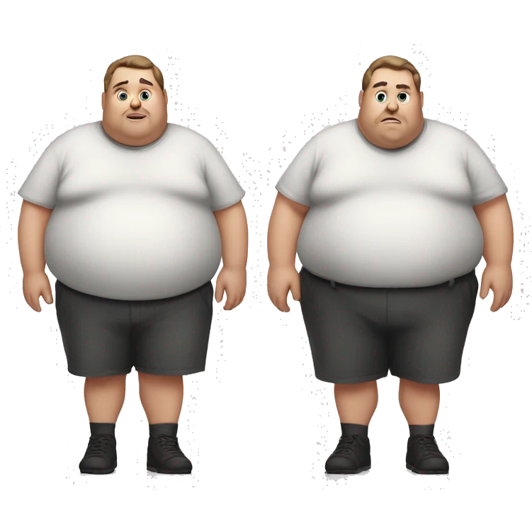 obese-man-big-belly emoji
