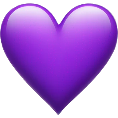 Purple Heart emoji