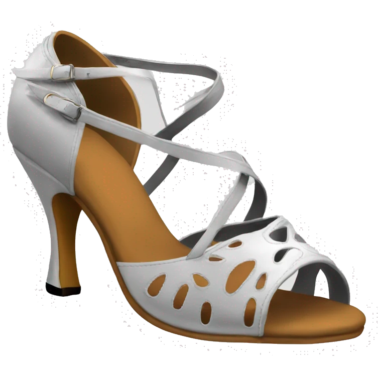 Pair of Latina dance shoes emoji