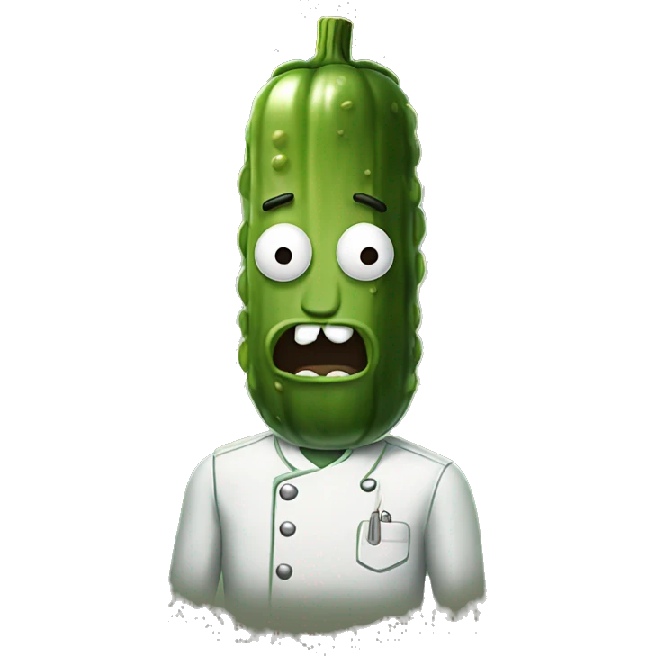 Pickle Rick emoji