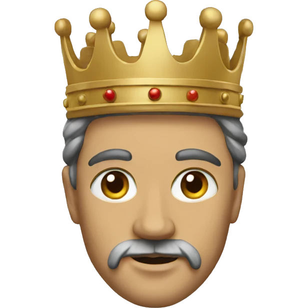 English King emoji
