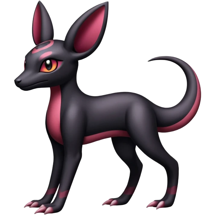 Salazzle-Umbreon-Fakémon-hybrid-creature (full body)  emoji