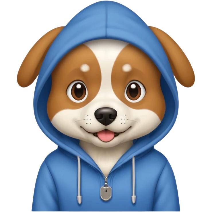 perro con sudadera  emoji