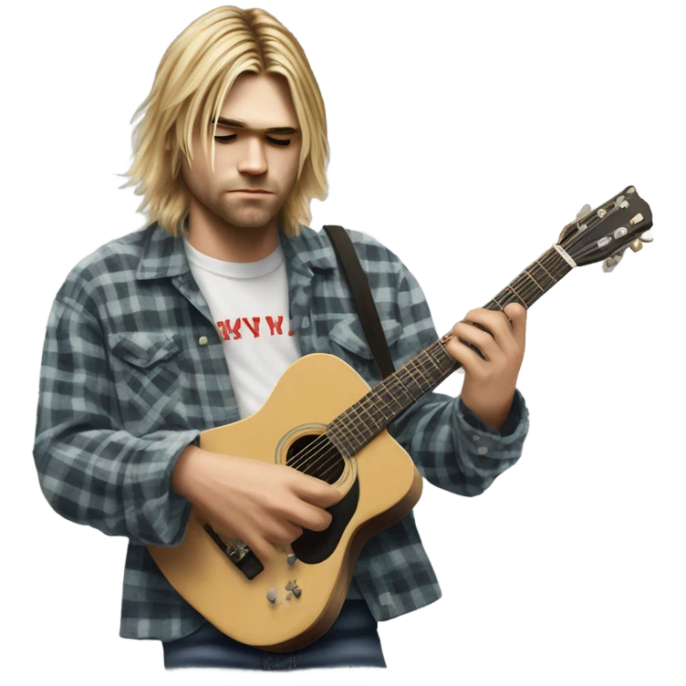 Kurt Cobain emoji