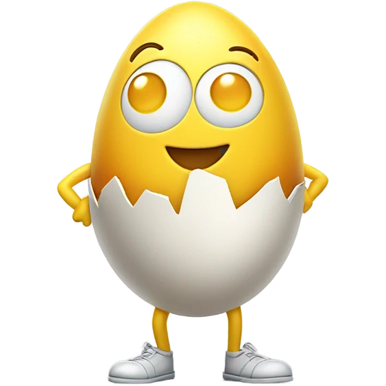 Egg man emoji