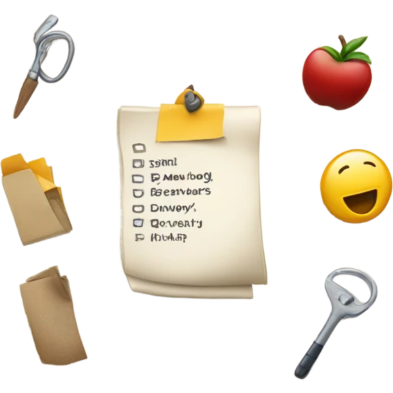 To Dos  emoji