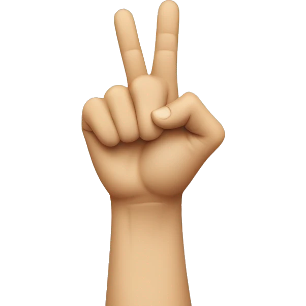 Pointing fingers to the head and smile that show your a smart emoji