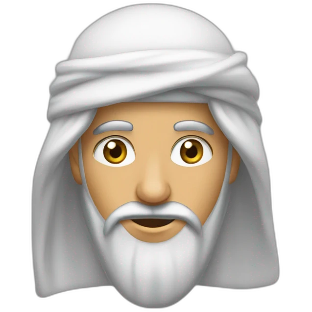 Arabe qui vole des objets chez des gens emoji