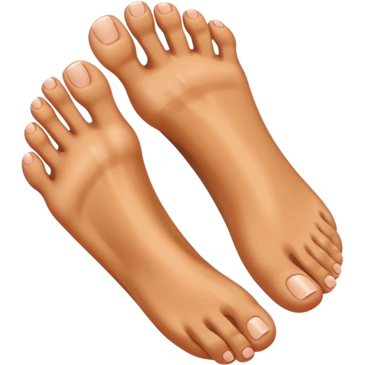foot with 5 spreaded toes emoji