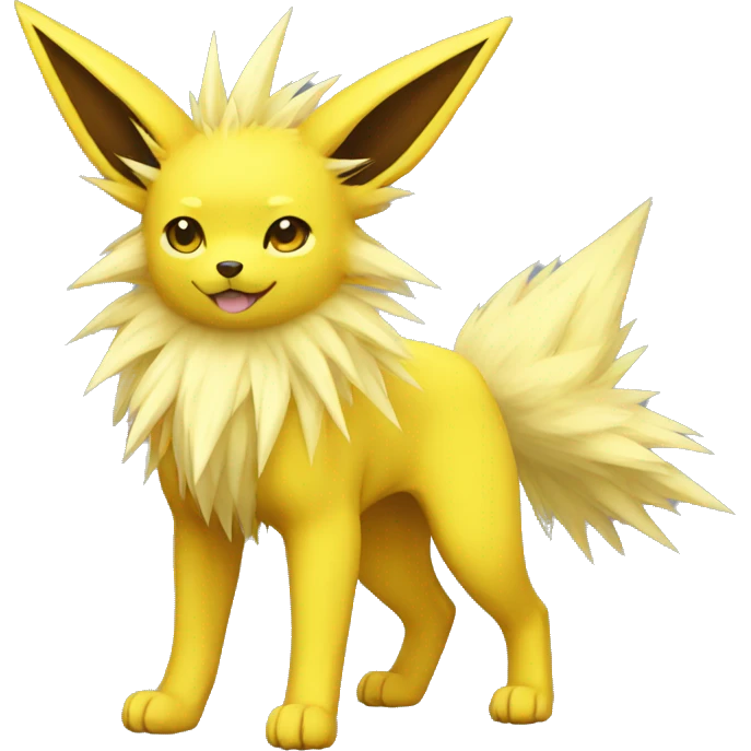 Jolteon full body emoji