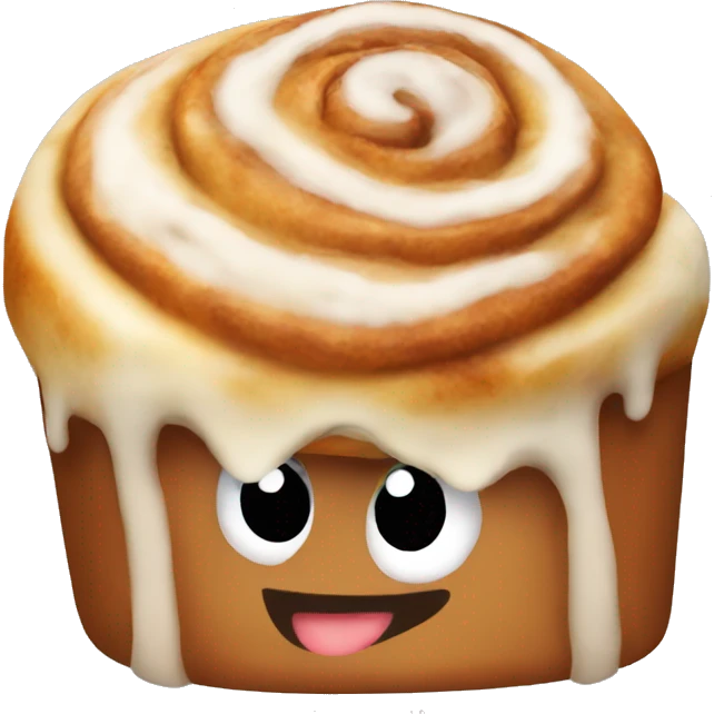 Cinnamon roll emoji