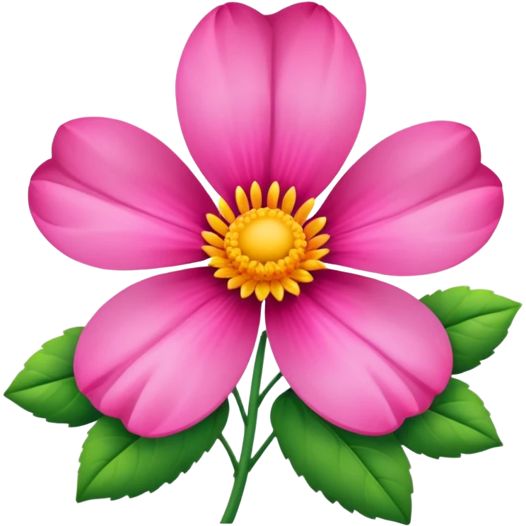 a beautiful flower emoji