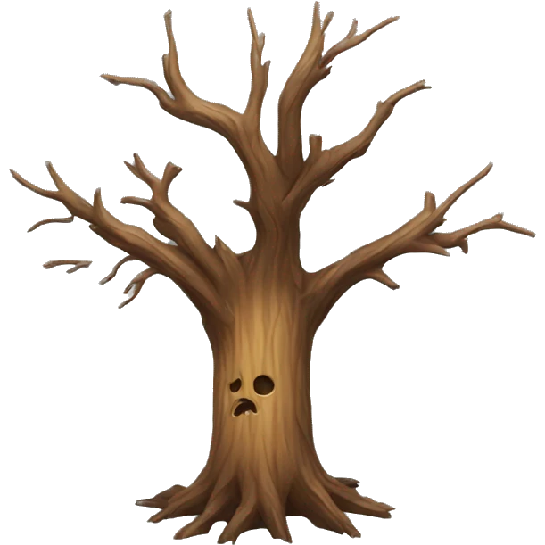 dead tree emoji