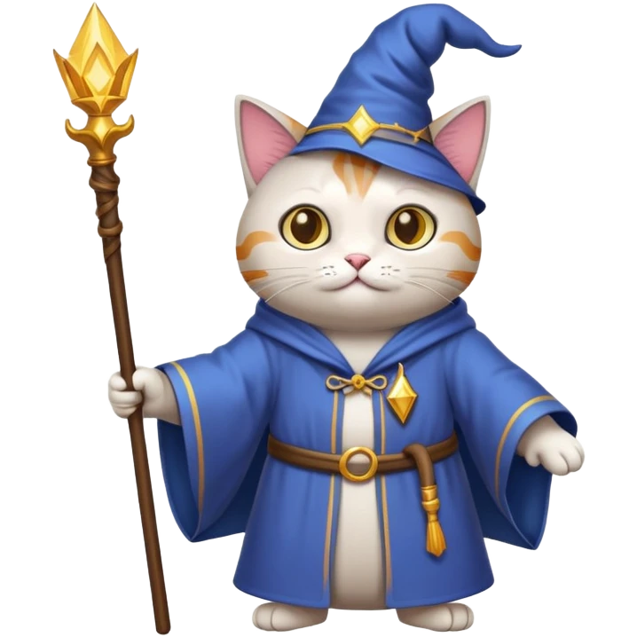 cat wizard emoji