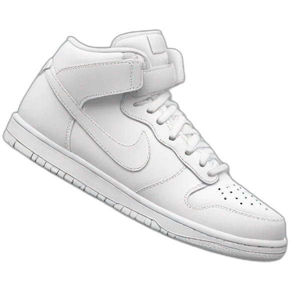 unique nike shoe emoji