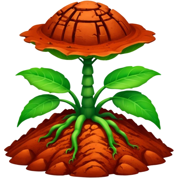 Mars plant  emoji