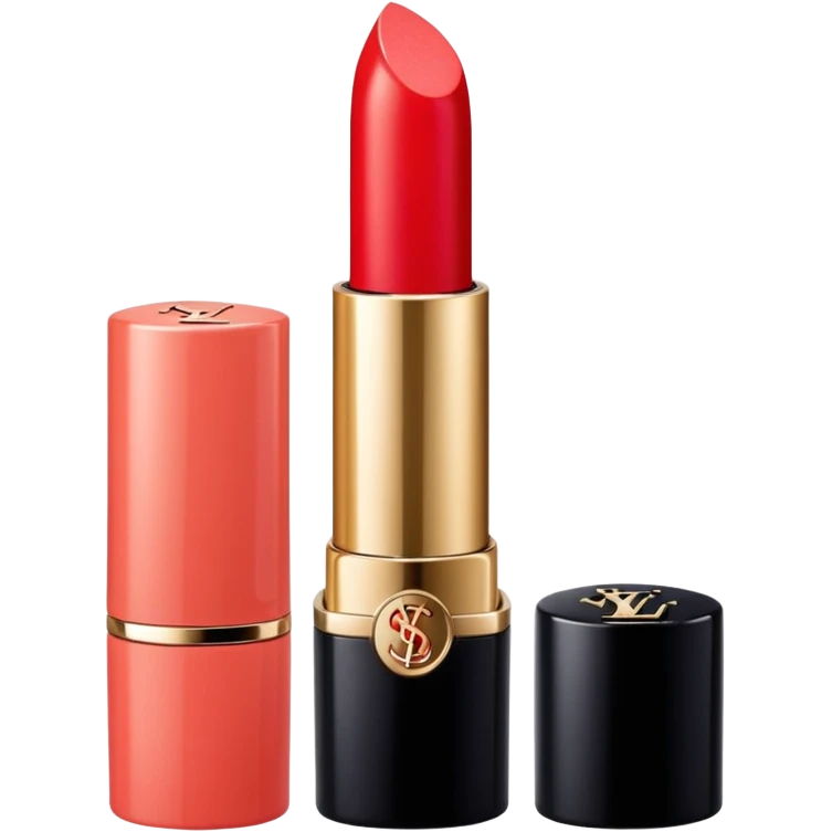 Ysl lipstick with white shells  emoji