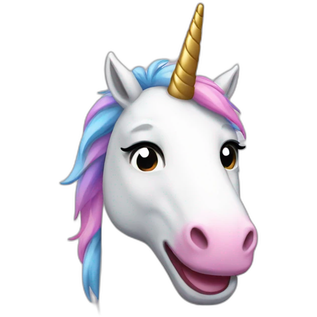 unicorn body wink emoji