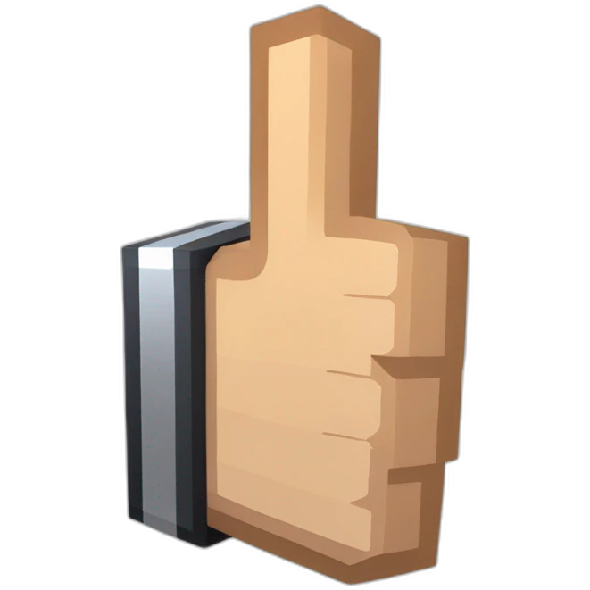 THUMB UP MINECRAFT emoji