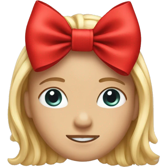 red bow emoji