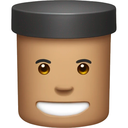 light brown body scrub pot emoji