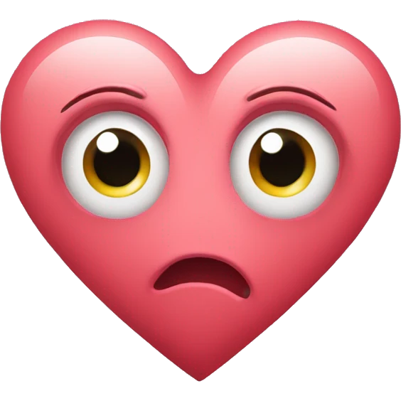 Heart with eyes and hearts  emoji