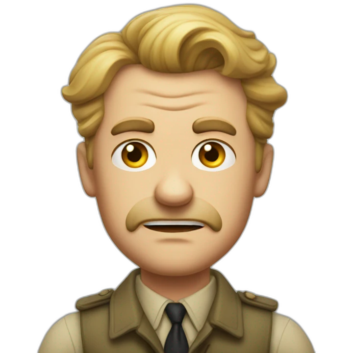 The angry German guy who did bad things during the 1940s emoji