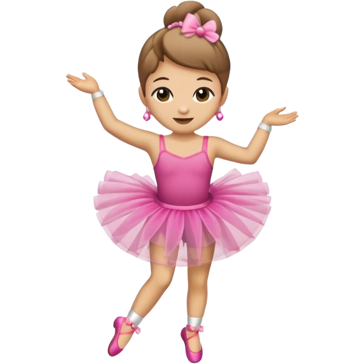 Capuchino as a ballerina  emoji