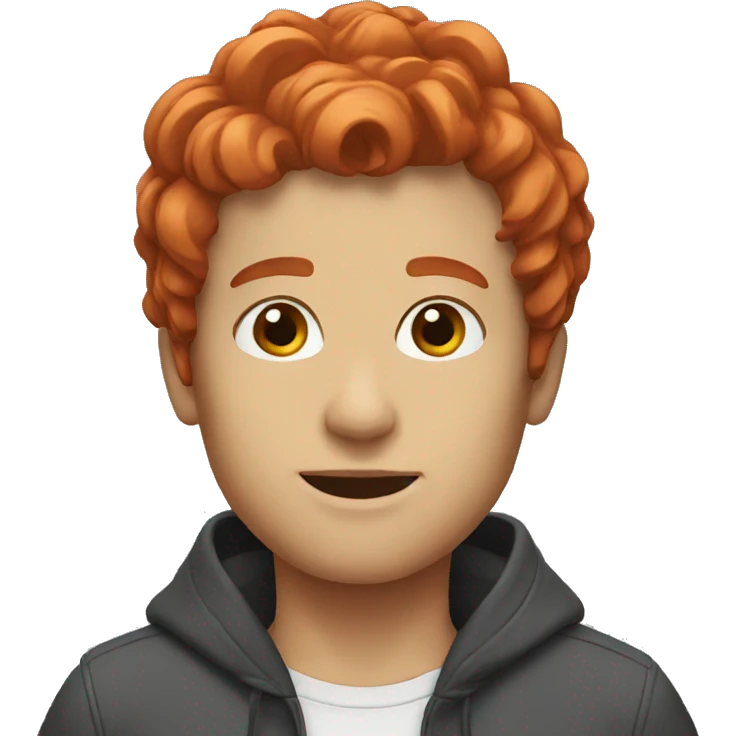 red hair emoji