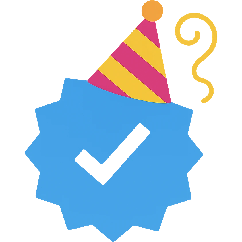 party hat emoji