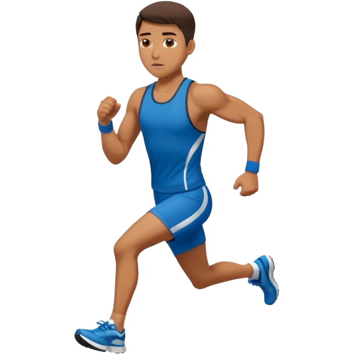 make a short runner emoji