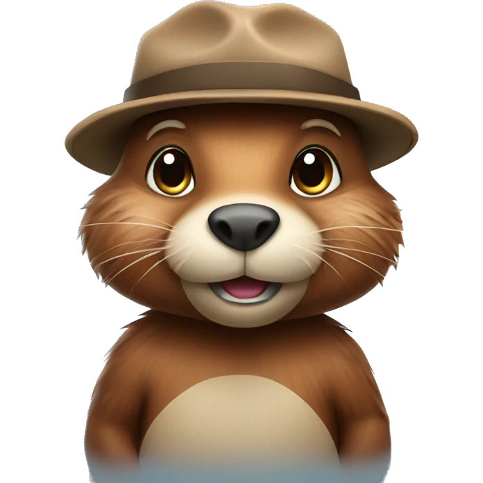 cute beaver emoji