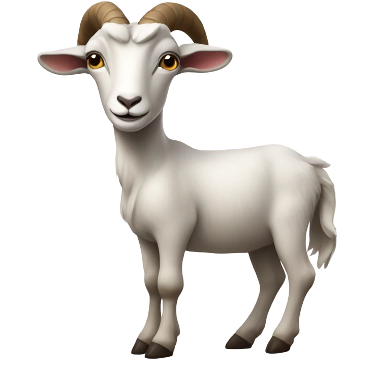goat sitting emoji