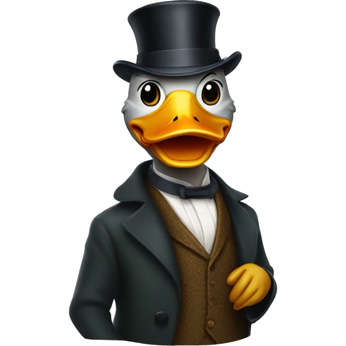 Duck Sherlock Holmes  emoji