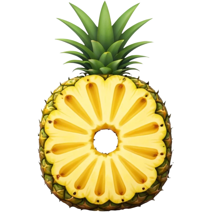 pineapple slice emoji