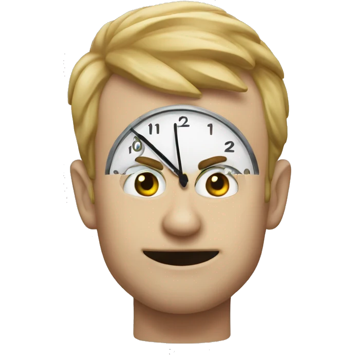 happ clock emoji