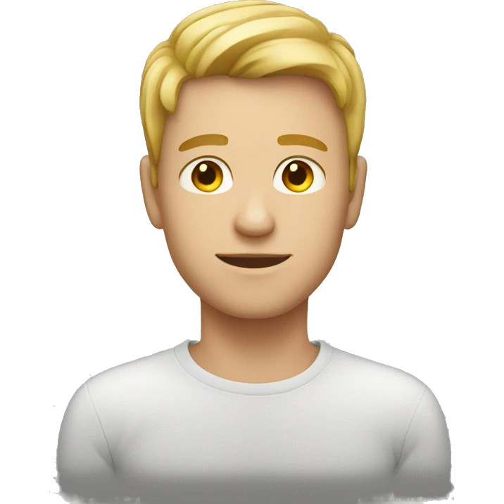 White, male, 26 years old emoji