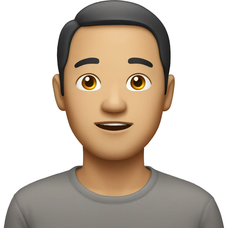 Asian man emoji