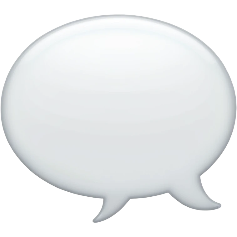 conversation bubble emoji