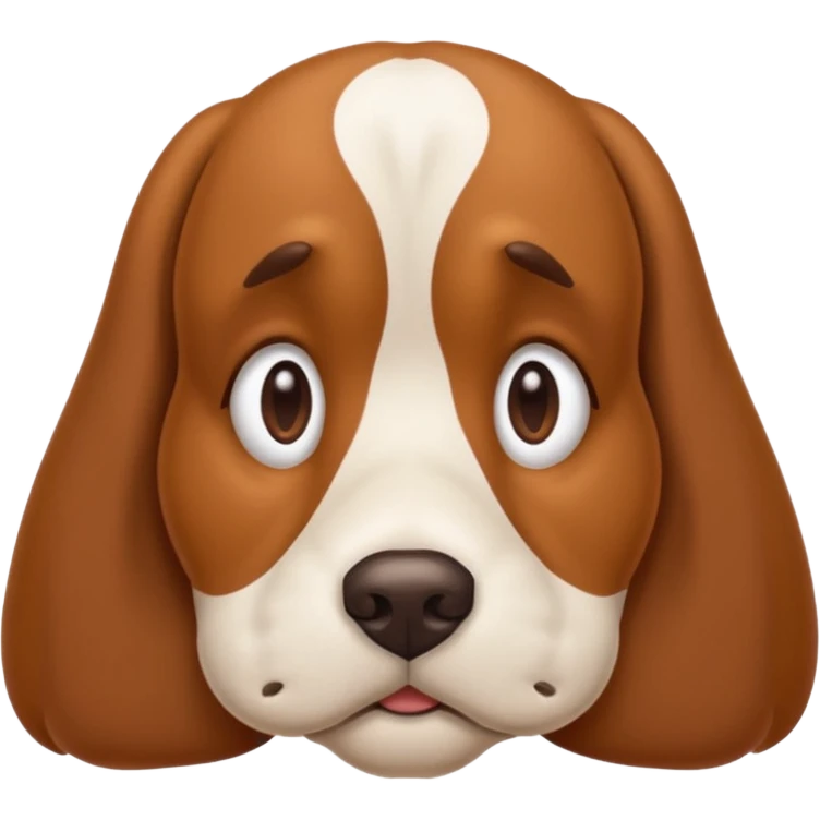 bored dog emoji