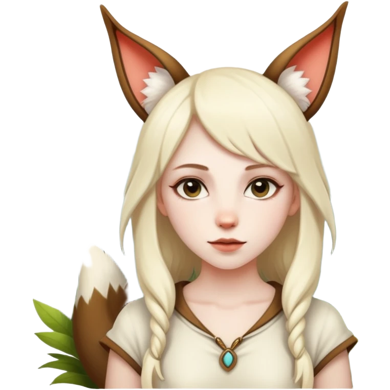 A girl who is a therian  emoji