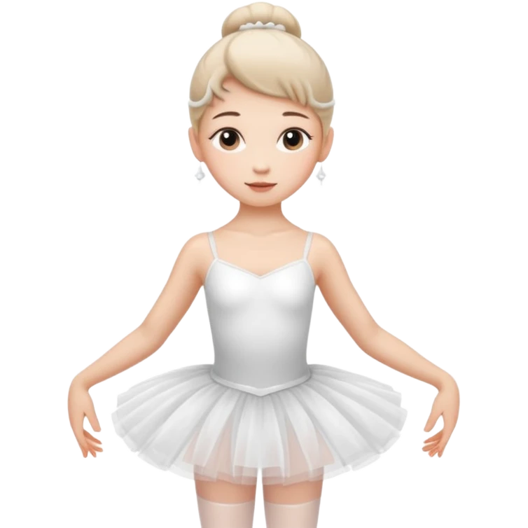 Ballerina girl emoji