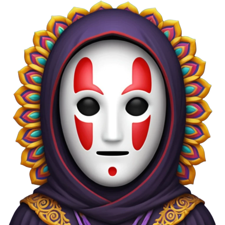 artwork no face emoji