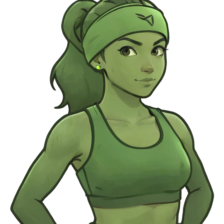 Sport girl emoji