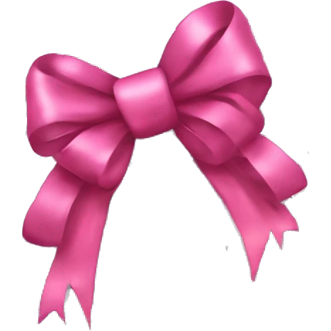 Disco ball with coquette bow  emoji