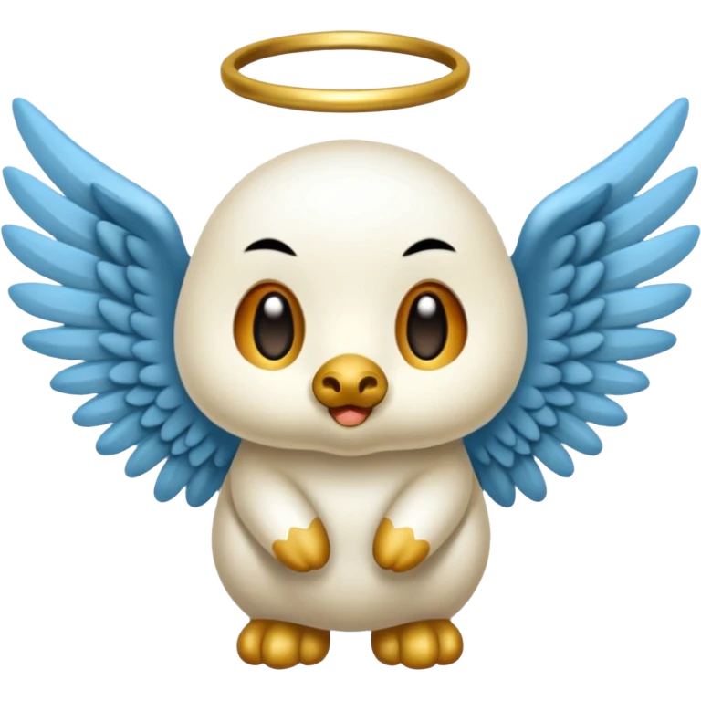 un animal ange de mongolie emoji
