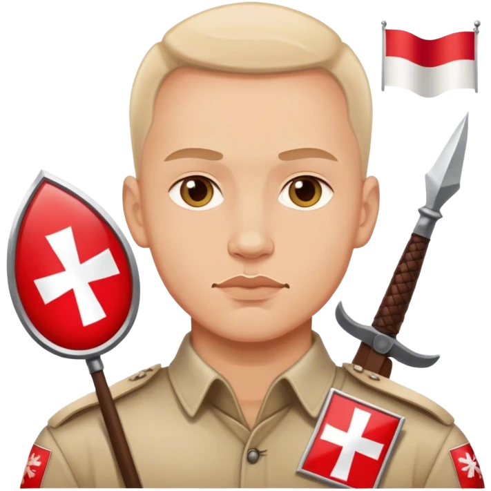 Man polish nationalist poland
 emoji